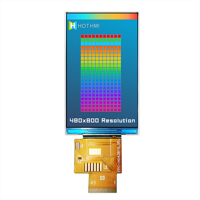 4.3 Inch TFT LCD Display Module 480X800 TFT LCD Display Manufacturer For Instrumentation 1