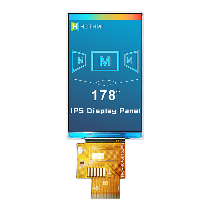 4.3 Inch TFT LCD Display Module 480X800 TFT LCD Display Manufacturer For Instrumentation 7