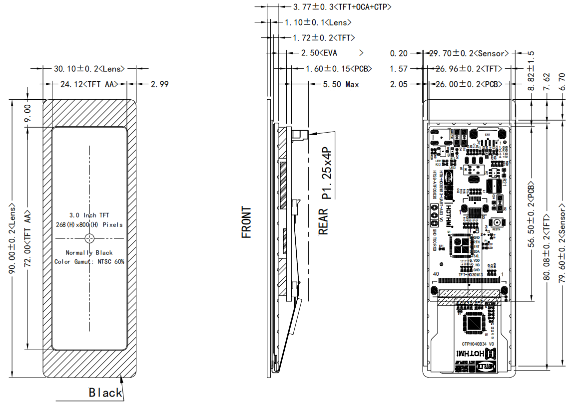 HOTLCD 3.0 inch UART interface TFT LCD display module (2)1.png